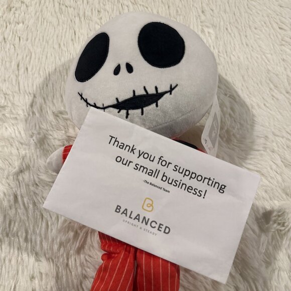 Disney Nightmare Before Christmas Jack Skelington baby plushie NWT 16 in - Picture 10 of 10